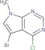 5-bromo-4-chloro-7-methyl-7H-pyrrolo[2,3-d]pyrimidine