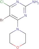 5-Bromo-4-chloro-6-morpholinopyrimidin-2-amine