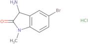 3-Amino-5-bromo-1-methyl-2,3-dihydro-1H-indol-2-one hydrochloride