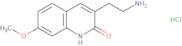 3-(2-Aminoethyl)-7-methoxyquinolin-2(1H)-one hydrochloride