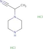 2-(Piperazin-1-yl)propanenitrile dihydrochloride