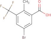 5-Bromo-2-methyl-3-(trifluoromethyl)benzoic acid
