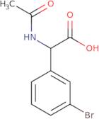 2-(3-Bromophenyl)-2-acetamidoacetic acid