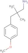 3-(4-Methoxyphenyl)-2,2-dimethylpropan-1-amine