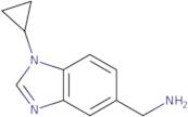 (1-Cyclopropyl-1H-benzo[D]imidazol-5-yl)methanamine