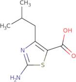 2-Amino-4-(2-methylpropyl)-1,3-thiazole-5-carboxylic acid