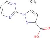 5-Methyl-1-(pyrimidin-2-yl)-1H-pyrazole-3-carboxylic acid