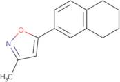 3-Methyl-5-(5,6,7,8-tetrahydronaphthalen-2-yl)-1,2-oxazole