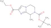 7-Tert-Butyl 2-Ethyl 8-Methyl-5,6-Dihydroimidazo[1,2-A]Pyrazine-2,7(8H)-Dicarboxylate