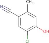 5-Chloro-4-hydroxy-2-methylbenzonitrile