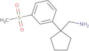 [1-(3-Methanesulfonylphenyl)cyclopentyl]methanamine