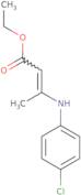 Ethyl 3-[(4-chlorophenyl)amino]but-2-enoate