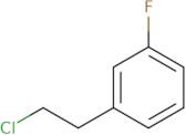 Benzene, 1-(2-chloroethyl)-3-fluoro-