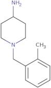 1-[(2-Methylphenyl)methyl]piperidin-4-amine