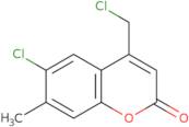 6-Chloro-4-(chloromethyl)-7-methyl-2H-chromen-2-one