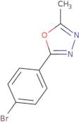 2-(4-Bromophenyl)-5-methyl-1,3,4-oxadiazole