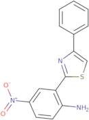 2-(2-Amino-5-nitrophenyl)-4-phenylthiazole