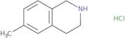 6-Methyl-1,2,3,4-tetrahydroisoquinoline hydrochloride