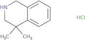 4,4-Dimethyl-1,2,3,4-tetrahydroisoquinoline hydrochloride