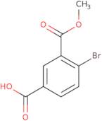 4-Bromo-3-(methoxycarbonyl)benzoic acid