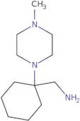 1-[1-(4-Methylpiperazin-1-yl)cyclohexyl]methanamine