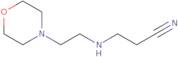 3-{[2-(Morpholin-4-yl)ethyl]amino}propanenitrile