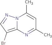 3-Bromo-5,7-dimethylpyrazolo[1,5-a]pyrimidine