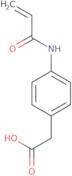 2-[4-(Prop-2-enamido)phenyl]acetic acid