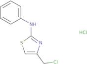 4-(Chloromethyl)-N-phenyl-1,3-thiazol-2-amine hydrochloride