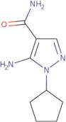 5-Amino-1-cyclopentyl-1H-pyrazole-4-carboxamide