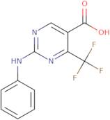 2-(Phenylamino)-4-(trifluoromethyl)pyrimidine-5-carboxylic acid