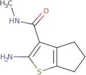 2-Amino-N-methyl-5,6-dihydro-4H-cyclopenta[b]thiophene-3-carboxamide