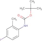 tert-Butyl 4-iodo-2-methylphenylcarbamate