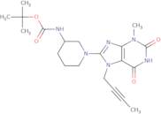 tert-Butyl N-[(3R)-1-(7-but-2-ynyl-3-methyl-2,6-dioxopurin-8-yl)piperidin-3-yl]carbamate