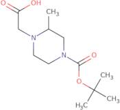 4-Carboxymethyl-3-methyl-piperazine-1-carboxylic acid tert-butyl ester