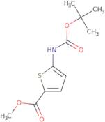 Methyl 5-{[(tert-butoxy)carbonyl]amino}thiophene-2-carboxylate