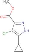 Methyl 4-chloro-5-cyclopropyl-1H-pyrazole-3-carboxylate