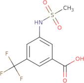 3-Methanesulfonamido-5-(trifluoromethyl)benzoic acid