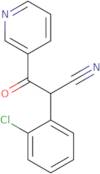 2-(2-Chlorophenyl)-3-oxo-3-(pyridin-3-yl)propanenitrile