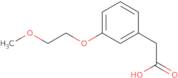 2-[3-(2-Methoxyethoxy)phenyl]acetic acid