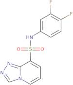 N-(3,4-Difluorophenyl)-[1,2,4]triazolo[4,3-a]pyridine-8-sulfonamide