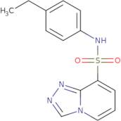 N-(4-Ethylphenyl)-[1,2,4]triazolo[4,3-a]pyridine-8-sulfonamide