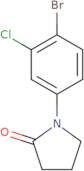 1-(4-Bromo-3-chlorophenyl)pyrrolidin-2-one