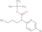 tert-Butyl (5-bromopyridin-2-yl)(butyl)carbamate