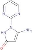 5-Amino-1-(pyrimidin-2-yl)-1H-pyrazol-3-ol