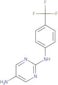 N2-[4-(Trifluoromethyl)phenyl]pyrimidine-2,5-diamine