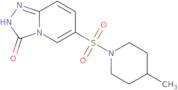 6-[(4-Methylpiperidin-1-yl)sulfonyl]-[1,2,4]triazolo[4,3-a]pyridin-3(2H)-one