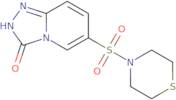6-(Thiomorpholin-4-ylsulfonyl)-[1,2,4]triazolo[4,3-a]pyridin-3(2H)-one