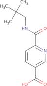 6-[(2,2-Dimethylpropyl)carbamoyl]pyridine-3-carboxylic acid