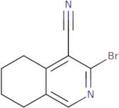 3-Bromo-5,6,7,8-tetrahydroisoquinoline-4-carbonitrile